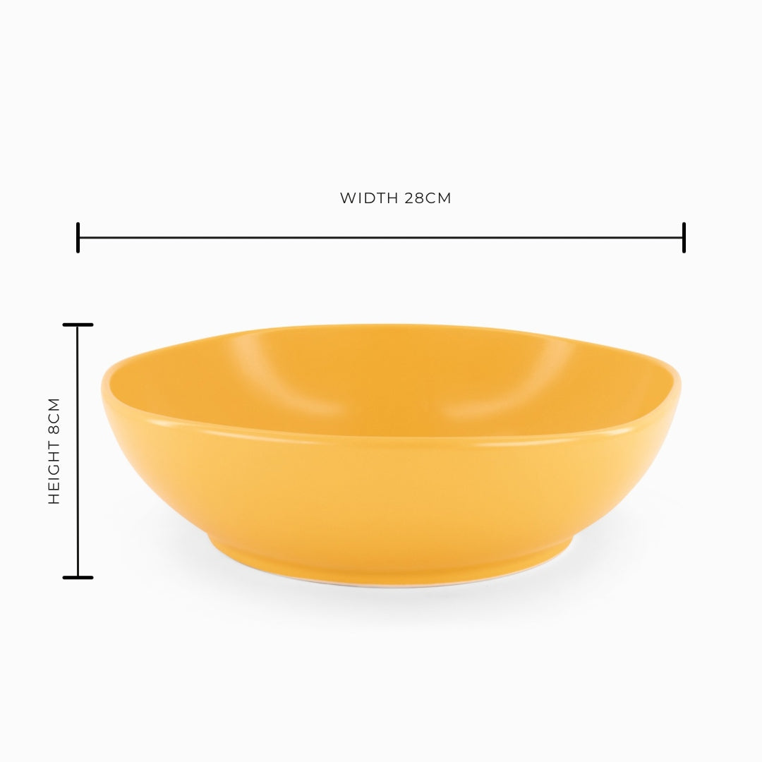 The Orange Sunset Serve-ware
