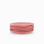 The Pink Sunset Salad Plate - Set of 6