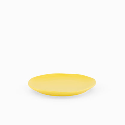 The Cloudy Yellow Sunset Salad Plate - Set of 6