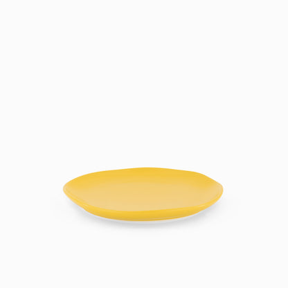 The Yellow Sunset Salad Plate - Set of 6