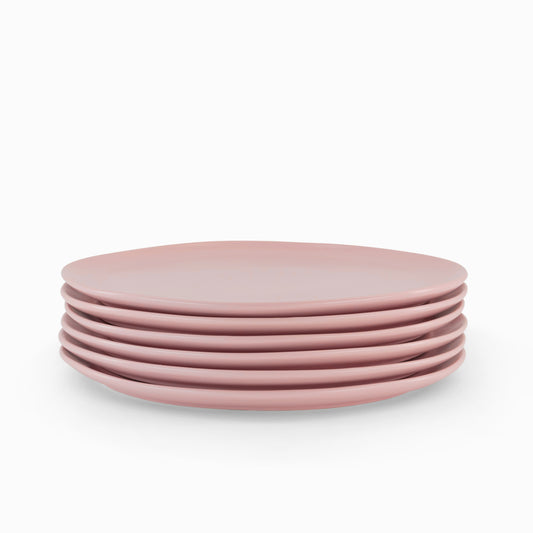 The Cloudy Pink Sunset Dinner Plate - Set of 6