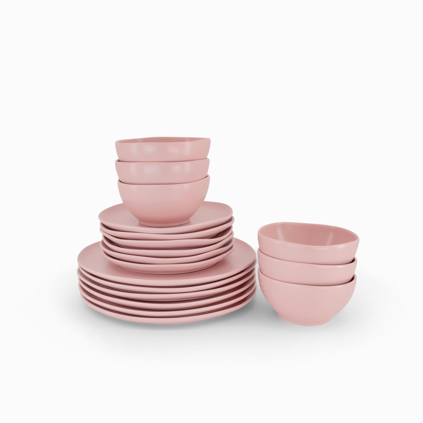 The Cloudy Pink Sunset Dinner Plate - Set of 6