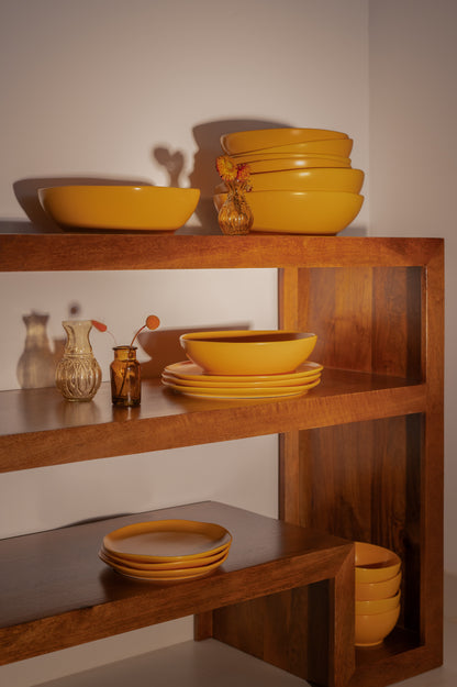 The Cloudy Orange Sunset Serve-ware