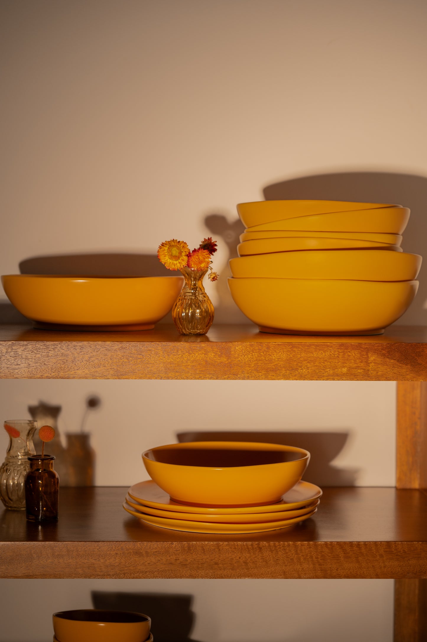 The Orange Sunset Serve-ware