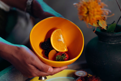 The Orange Sunset Soup Bowl - Set of 6