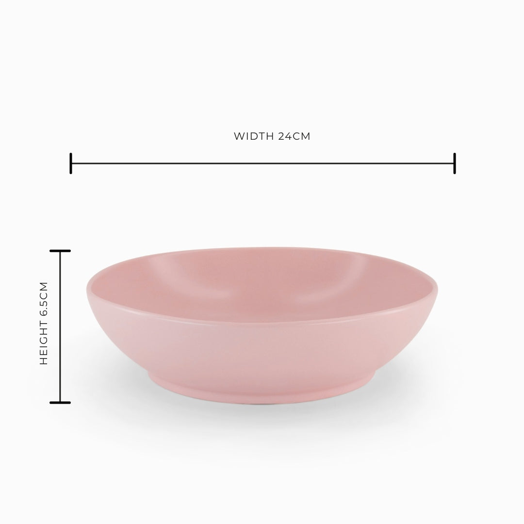 The Cloudy Pink Sunset Serve-ware