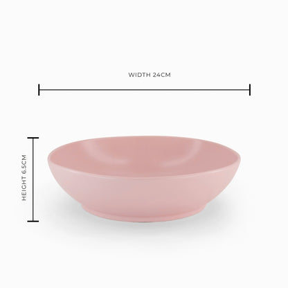 The Cloudy Pink Sunset Serve-ware