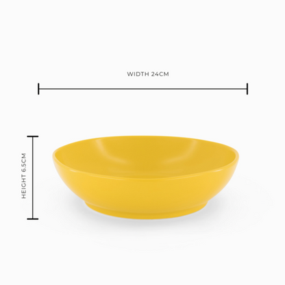 The Yellow Sunset Serveware