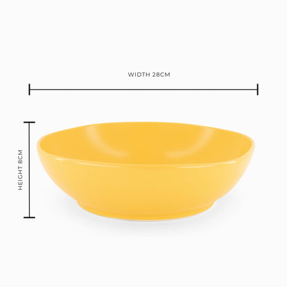 The Cloudy Orange Sunset Serve-ware