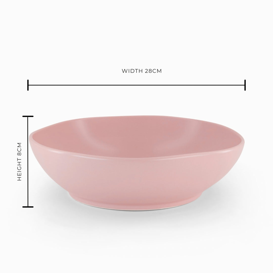 The Cloudy Pink Sunset Serve-ware