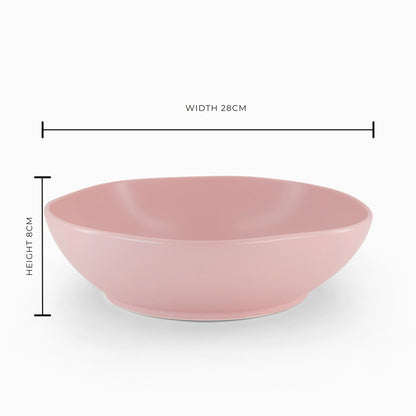 The Cloudy Pink Sunset Serve-ware