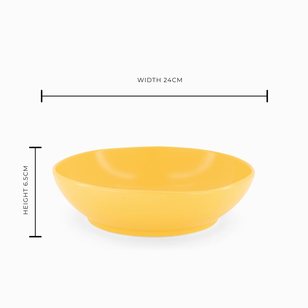 The Cloudy Orange Sunset Serve-ware